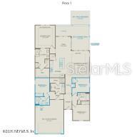 This is a floor plan for a single-story residential home — 331 FISHTAIL PLACE, PALM COAST, FL