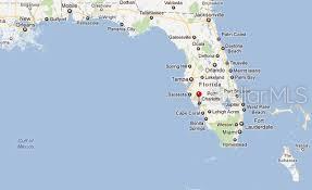 This is a map showing the location of a property in Florida — 9193 ARBERG STREET, PORT CHARLOTTE, FL