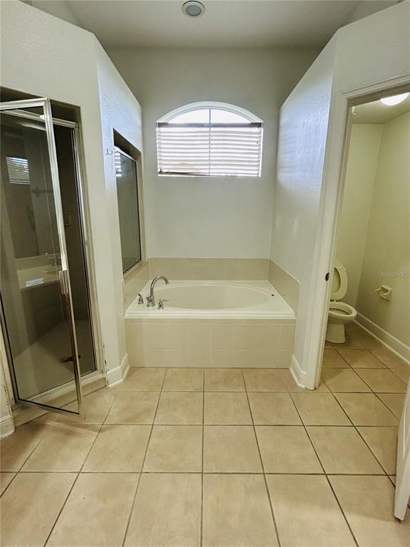 A single-story tan house with a three-car garage and a paved driveway — 1642 CHANDELLE LANE, WINTER GARDEN, FL
