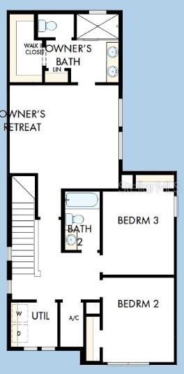 This is a floor plan of a home's first level featuring a garage and lanai — 2831 CRIMSON CAP STREET, ODESSA, FL