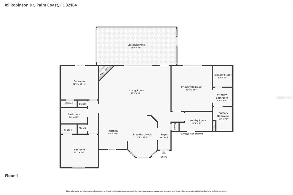 89 ROBINSON DRIVE, PALM COAST, FL — photo 4 of 30