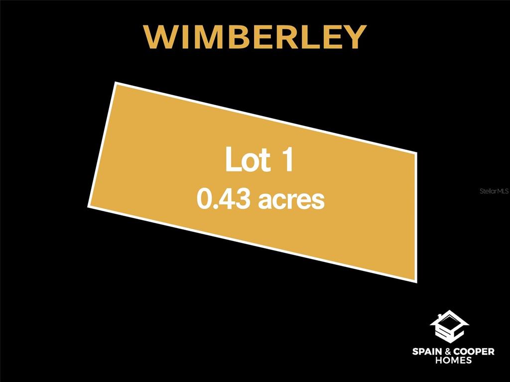 This is a digital map rendering showing a rectangular lot labeled as 0.43 acres — 761 SW 139TH COURT, NEWBERRY, FL