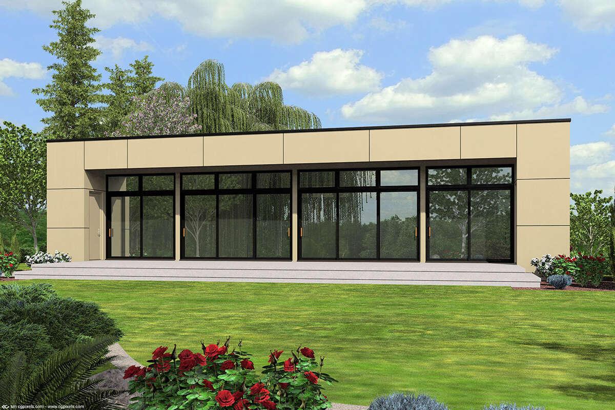 MODEL HOME OCALA LOT EAST VIEW — 0000 SW 168th Loop, FL 34473, FL