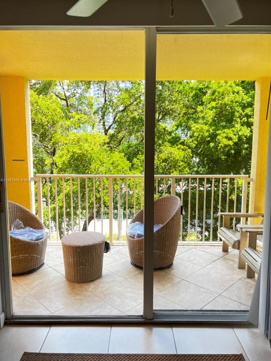 View from balcony — AVENTURA, FL
