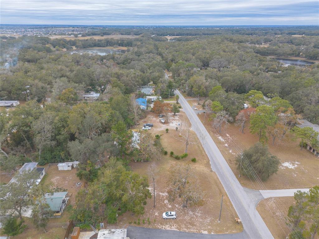 A grassy, partially sandy lot with mature trees under a bright blue sky — 0 SPRING LAKE ROAD, FRUITLAND PARK, FL
