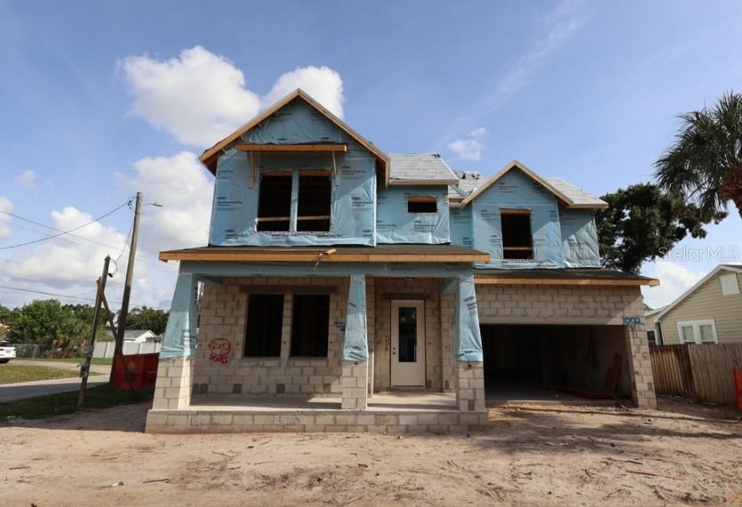 This is a floor plan for the second story of a four-bedroom residential home — 1002 W OHIO AVENUE, TAMPA, FL