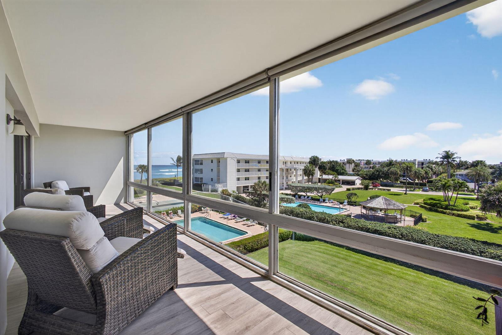 Ocean View from Balcony — 120 Celestial Way # 309, Juno Beach FL 33408, JUNO BEACH, FL