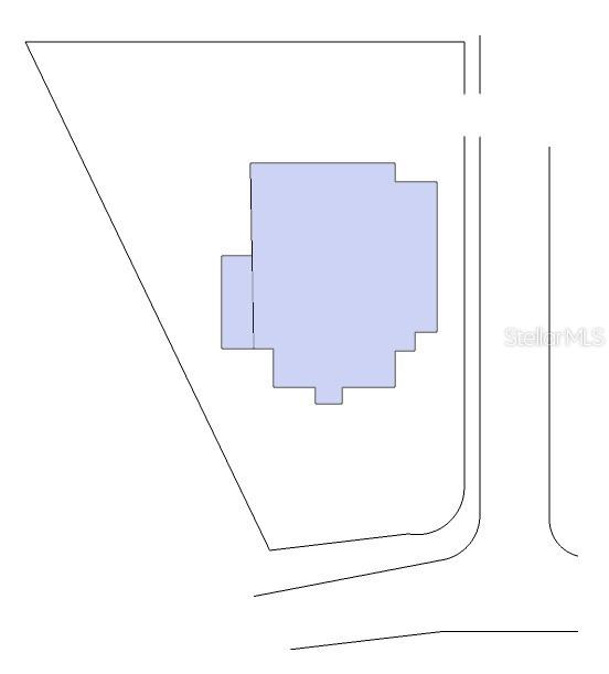 This is a site plan showing a house footprint on a corner lot — 3 PR-3 KM 77.9, HUMACAO, PR