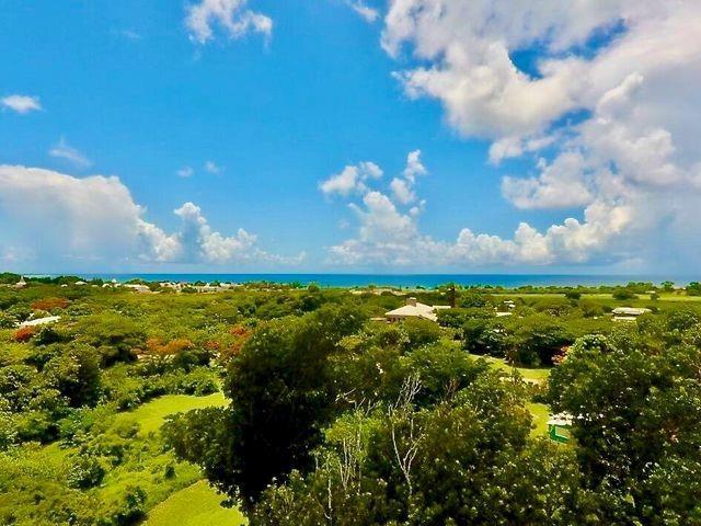 An elevated view of a lush green landscape leading to the ocean under a cloudy sky — 74 Et Al Lane, VI 00840, VI