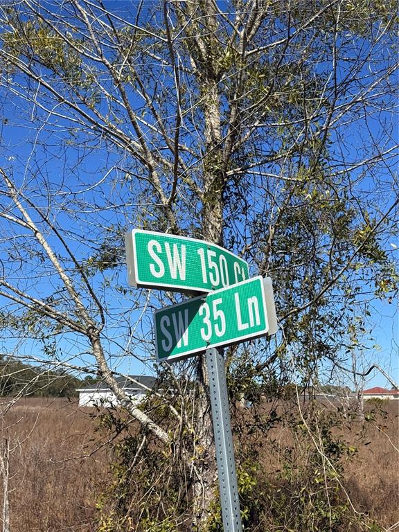 A street sign at the intersection of SW 150 Ct and SW 35 Ln — 000 SW 150TH COURT, OCALA, FL