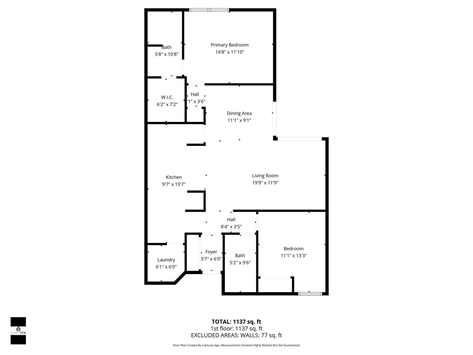 This is a floor plan of a two-bedroom apartment with two bathrooms — 2455 Lindell Boulevard # 3305, Delray Beach FL 33444, DELRAY BEACH, FL
