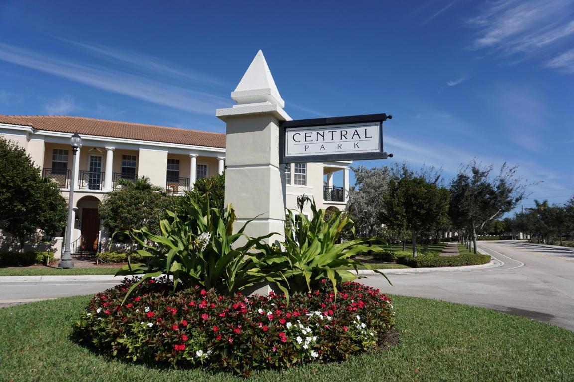 A sign for Central Park stands in front of a multi-story residential building and landscaping — 8305 NW 7th Court, Boca Raton FL 33487, BOCA RATON, FL