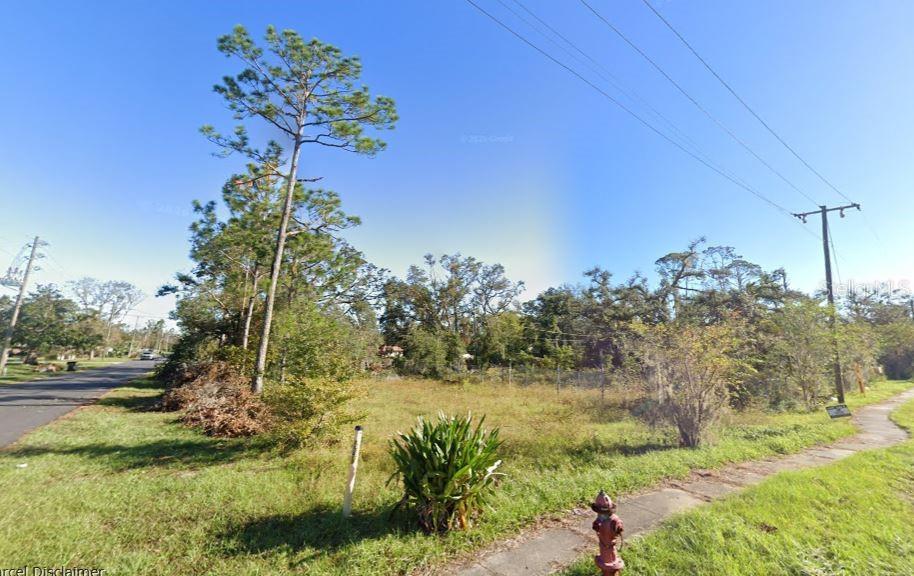 A vacant, grassy lot with trees, a fire hydrant, and a utility pole — 400 W ASH STREET, PERRY, FL