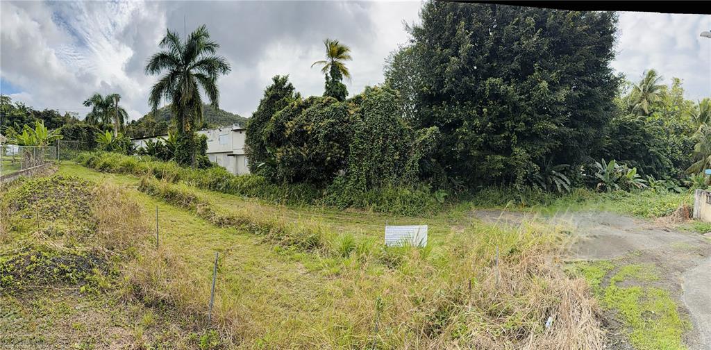 This is a zoning map showing a highlighted property parcel with surrounding land use classifications — Cta. Abajo BO. BARRAZAS, CAROLINA, PR
