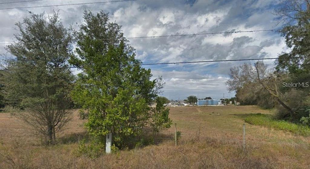 A wide, grassy vacant lot features scattered trees under a cloudy sky — 4137 NEW RIVER RD, ZEPHYRHILLS, FL