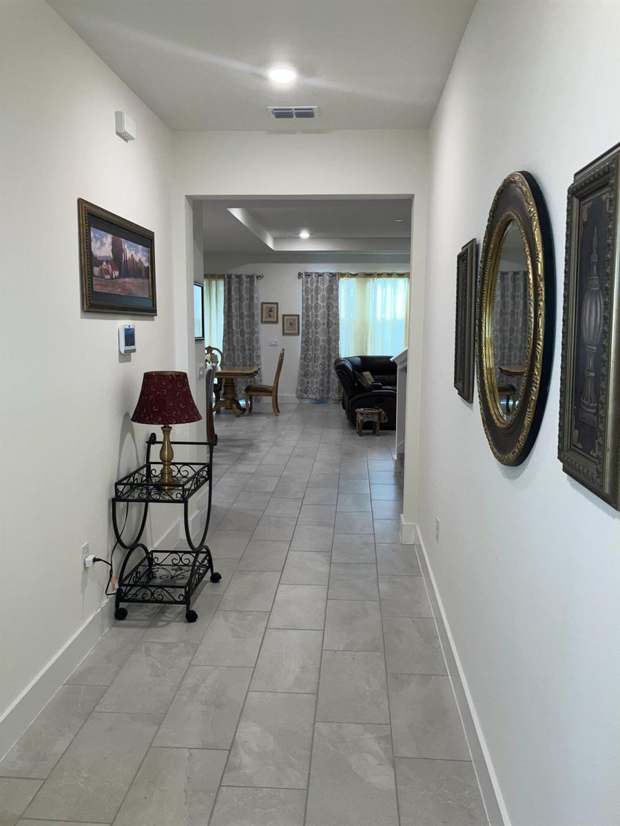 This floor plan shows a two-story residential home with a garage, four bedrooms, and a lanai — 4258 SW 53rd Lane Road, Ocala FL 34474, OCALA, FL