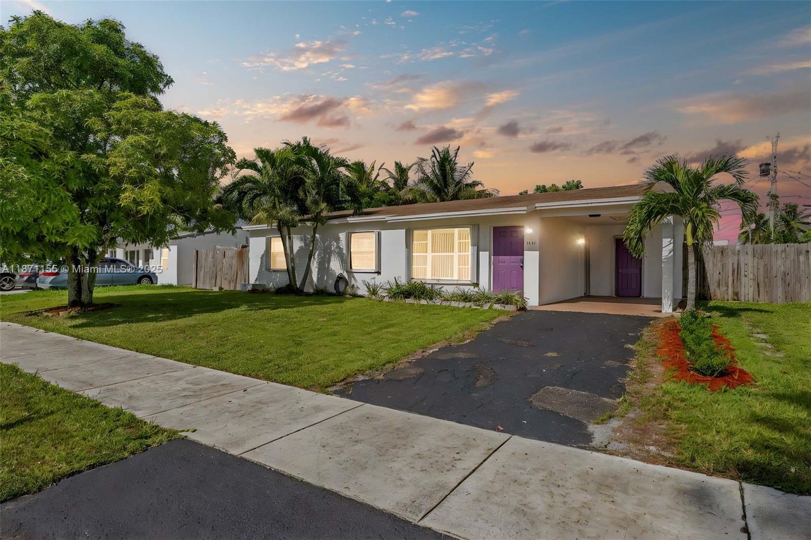 1601 SW 68th Ter, North Lauderdale FL 33068