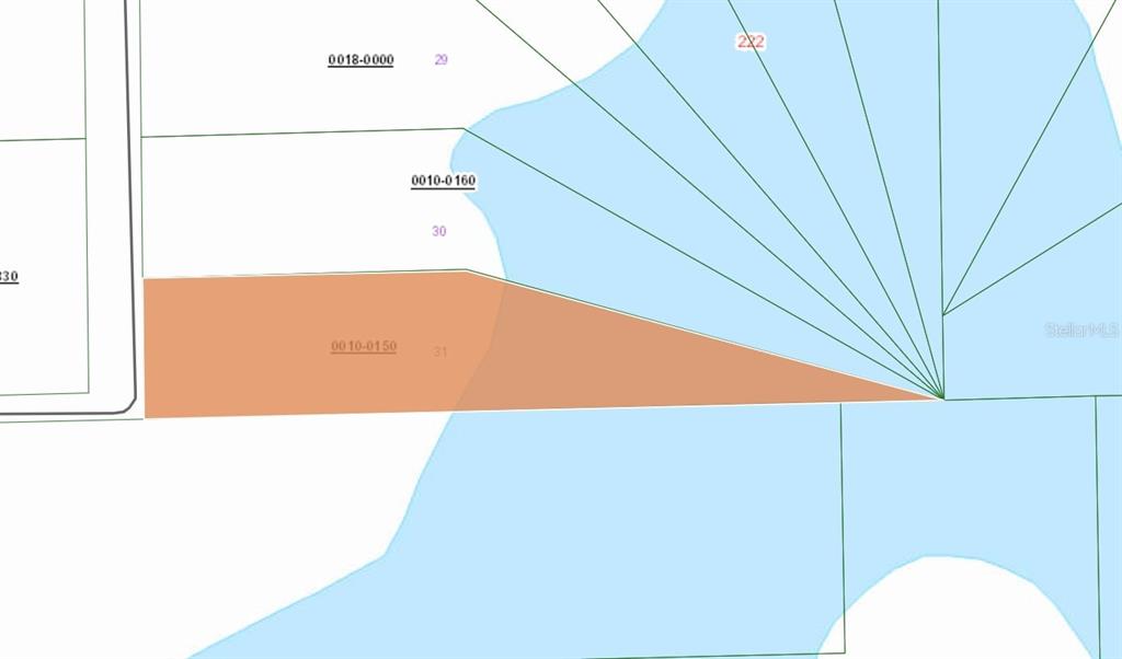 This is a property map showing parcel boundaries and lot numbers — XX CREASMAN ROAD, CRESCENT CITY, FL