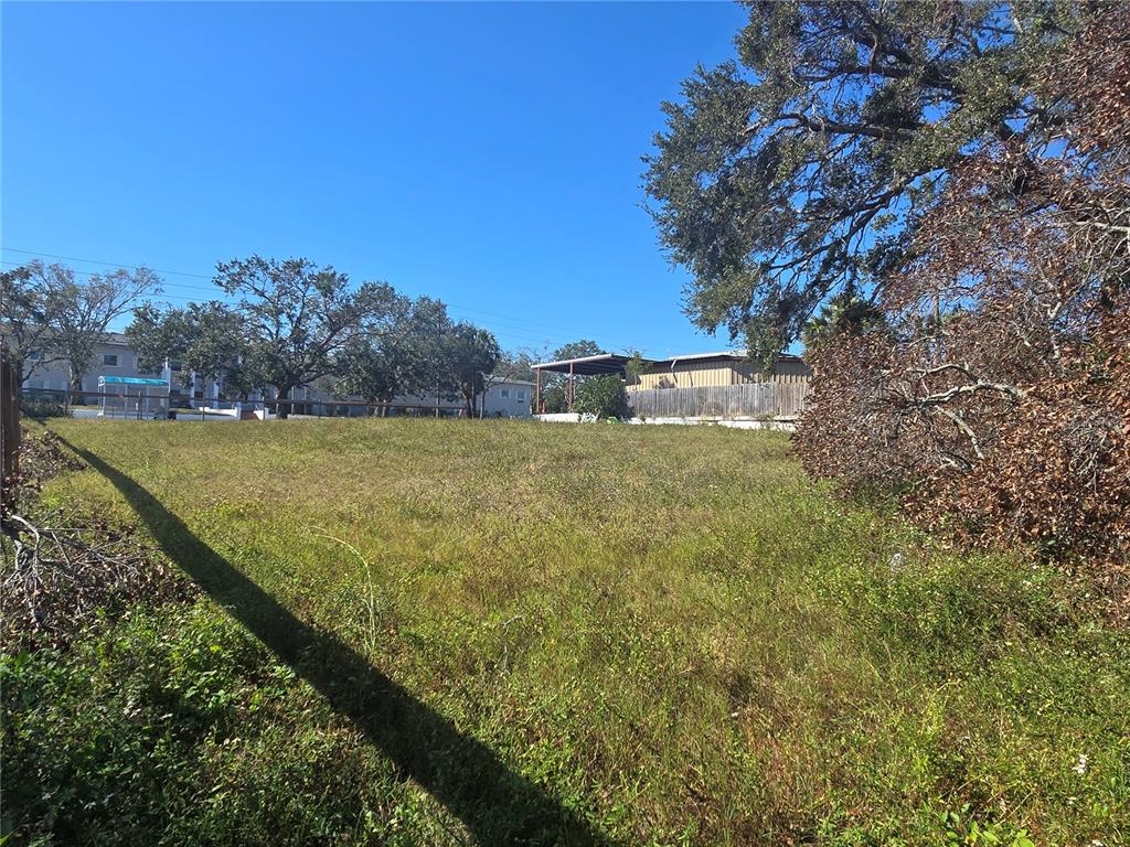 A grassy, vacant lot features a large tree and a distant covered structure — 1756 DR MARTIN LUTHER KING JR STREET S, ST PETERSBURG, FL