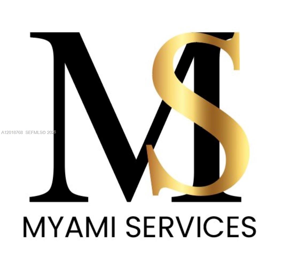 This is a logo for Myami Services featuring a black letter M and a gold S — 402 NW 27 Ave, Miami FL 33125, MIAMI, FL