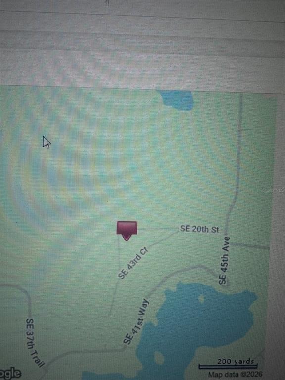 This is a map showing the location of a property near SE 20th Street — 4289 SE 20TH STREET, TRENTON, FL