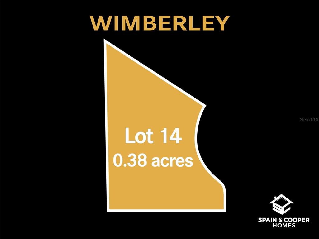 This is a map rendering of a 0.38-acre plot of land labeled Lot 14 — 620 SW 139TH COURT, NEWBERRY, FL