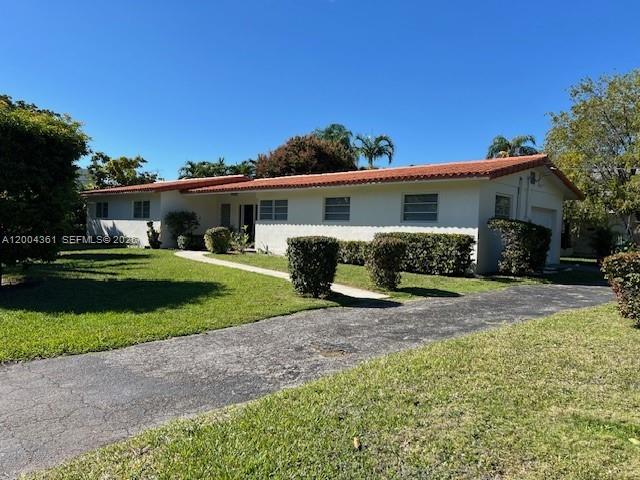 A single-story house with a white exterior and a red tile roof — 2500 SW 58th Ave, Miami FL 33155, MIAMI, FL