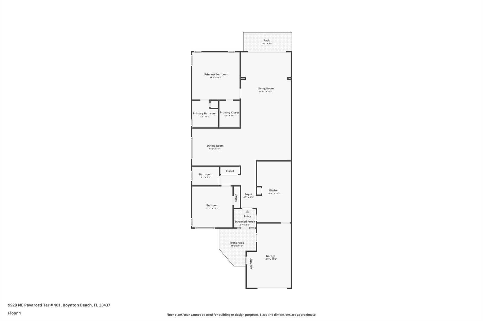 9928 Pavarotti Terrace # 101, Boynton Beach FL 33437