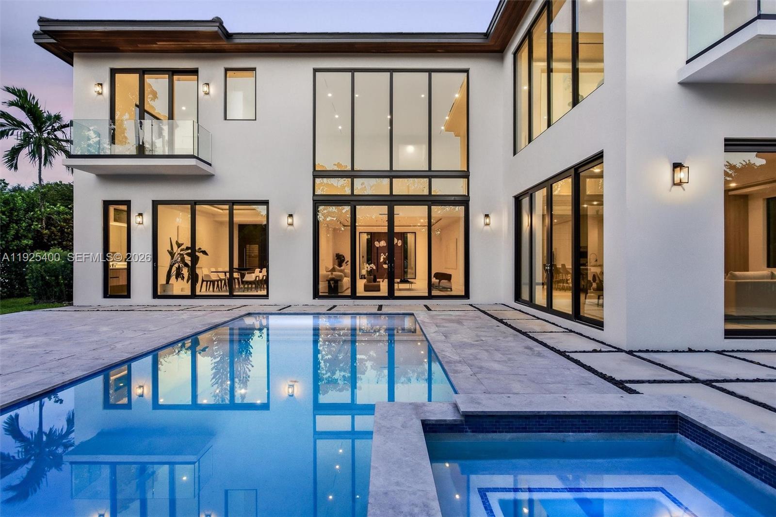 New Construction Luxury Home | Pool & Spa | Floor-to-Ceiling Glass | Pinecrest FL — 9840 SW 73rd Ct, Pinecrest FL 33156, PINECREST, FL