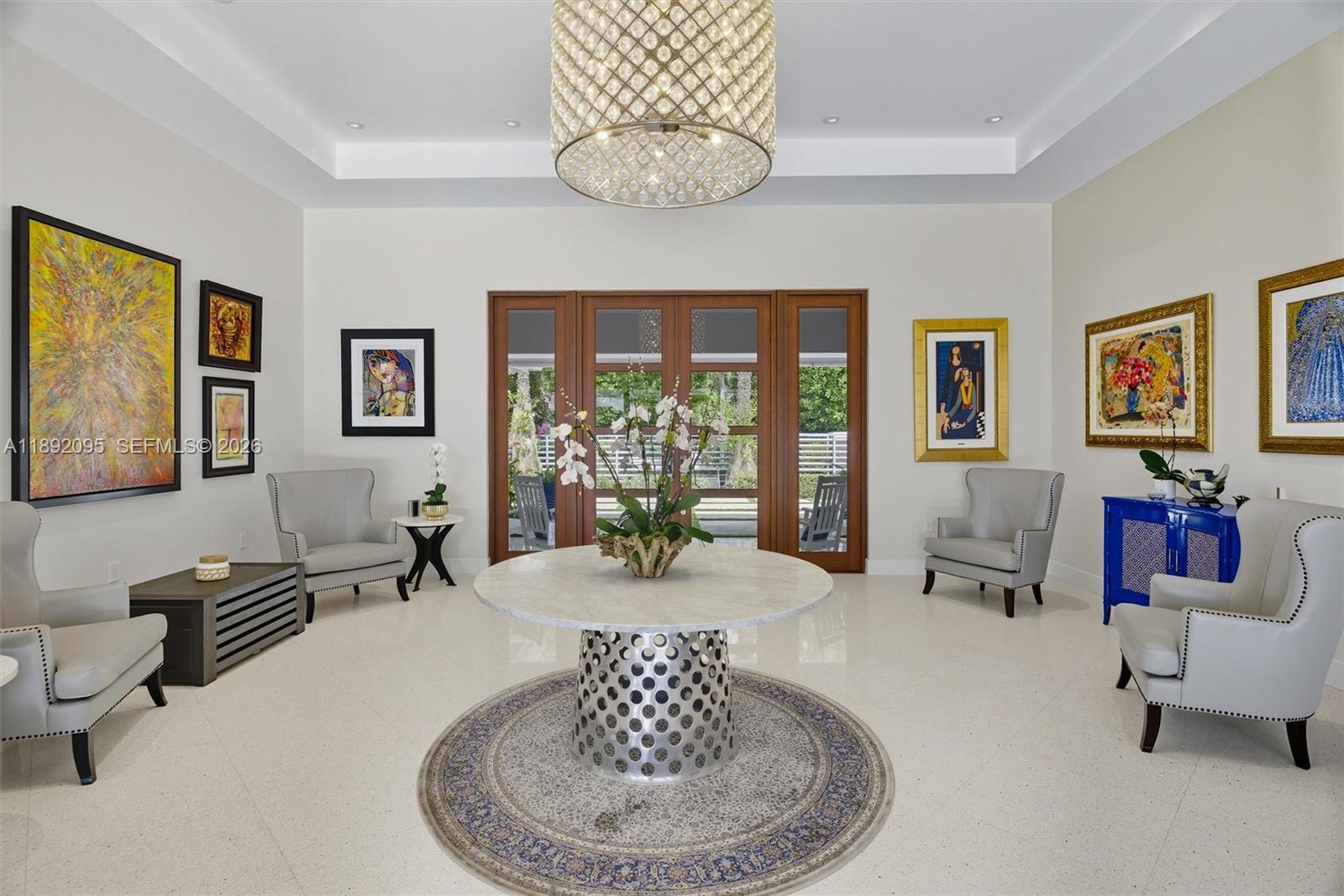 Great Room - also formal dining room and living room — 5800 SW 99th Ter, Pinecrest FL 33156, PINECREST, FL
