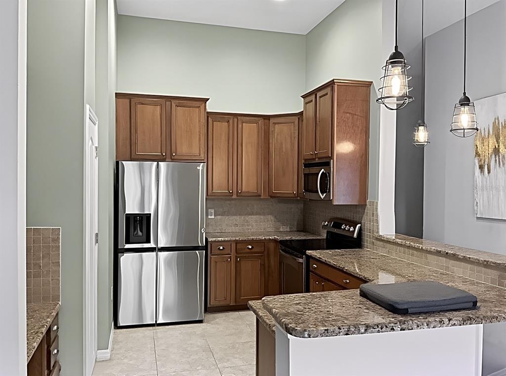 A two-story green stucco house with a black front door and a large tropical plant — 7001 INTERBAY BOULEVARD UNIT 178, TAMPA, FL