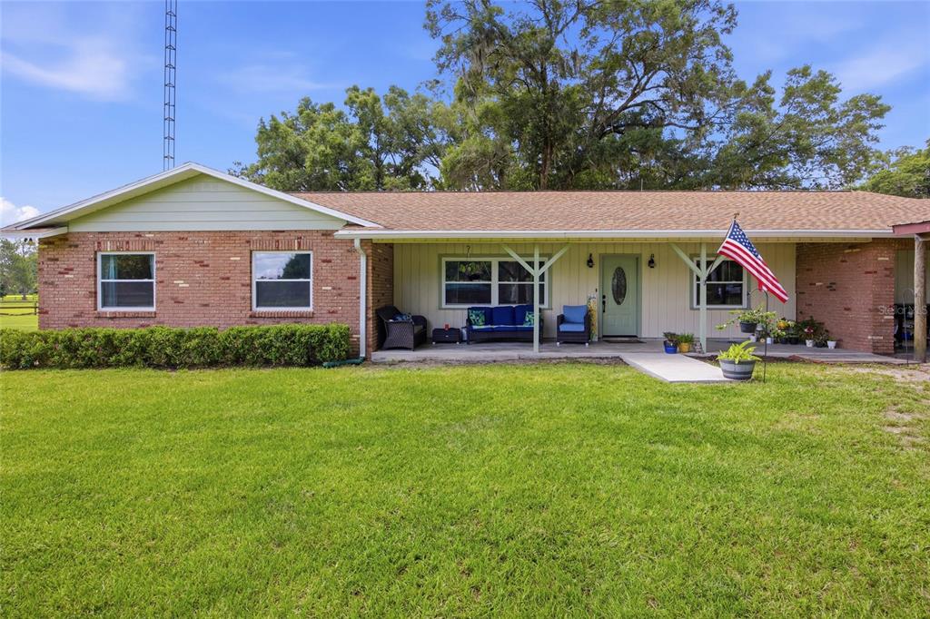 This is a floor plan showing the layout of a house with multiple bedrooms — 13551 NE 14TH AVENUE, CITRA, FL