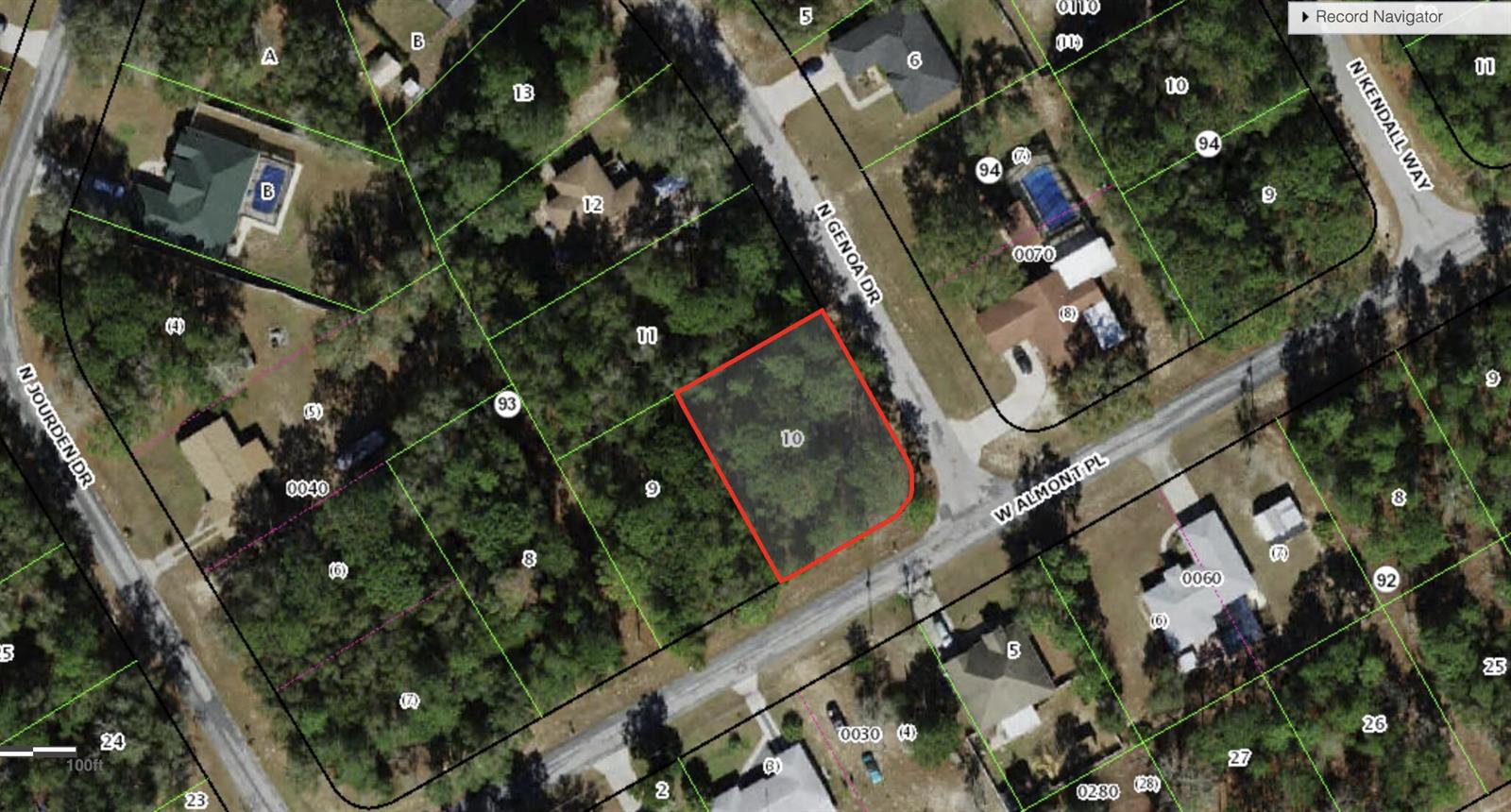 1021 W Almont Place, FL 34434