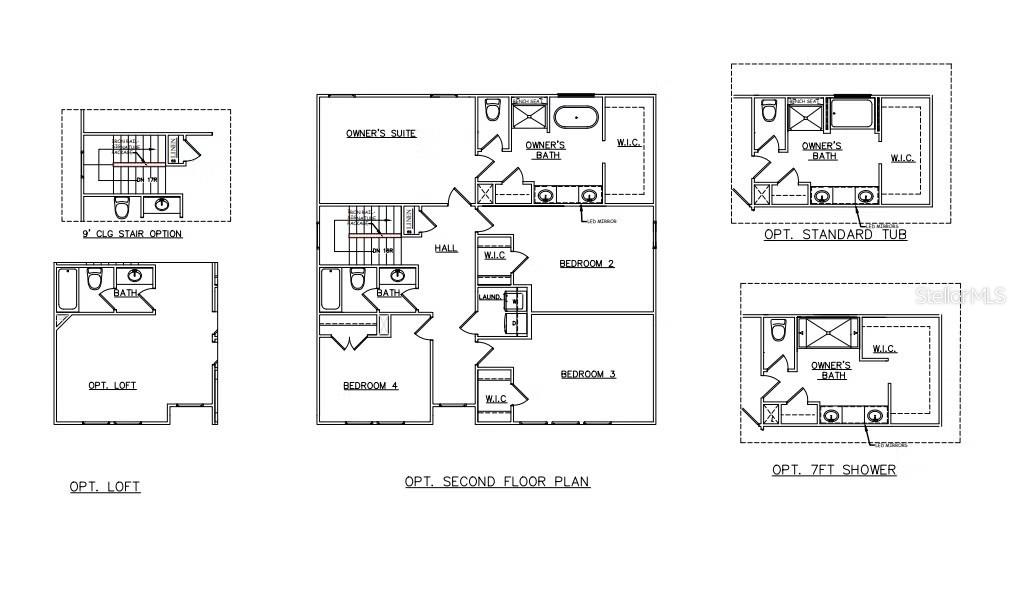 This is a floor plan showing the layout of a second-floor residential level — 202 FRESHWATER COURT, LAGRANGE, GA