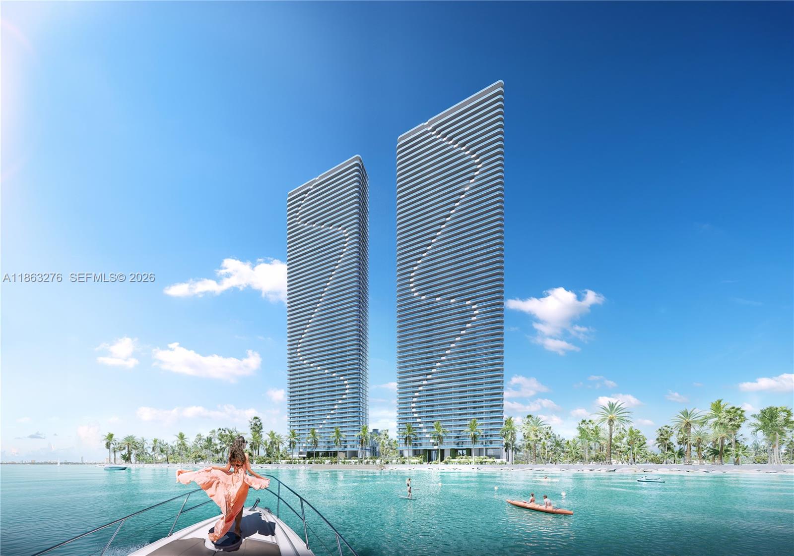 This is a floor plan for a three-bedroom residential unit with a terrace and office — 725 NE 24th, Miami FL 33137, MIAMI, FL