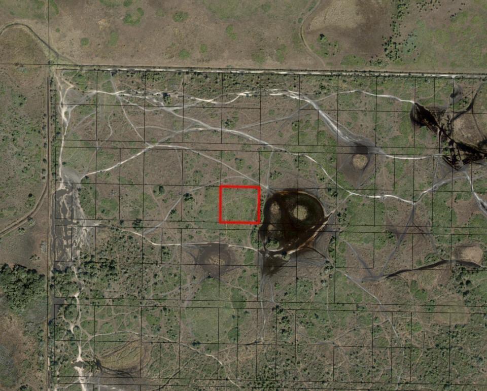An aerial map view shows a rectangular plot of land highlighted in red — 0 NW 316th Street, Okeechobee FL 34972, OKEECHOBEE, FL