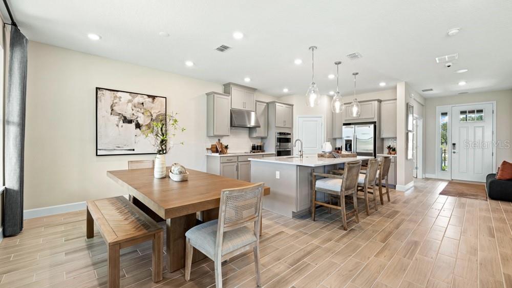 This is a floor plan of a residential second story featuring four bedrooms and a game room — 12525 WHARF TERRACE, PALMETTO, FL