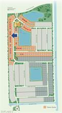 This is a site map rendering showing the layout of a residential community with homes — 250 Silent Lake Drive, Lehigh Acres FL 33936, LEHIGH ACRES, FL