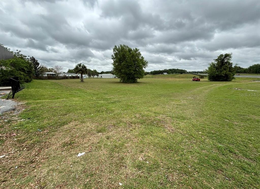 A large, grassy, open lot features scattered trees under a cloudy sky — TBT SE HWY 484 HIGHWAY SE, BELLEVIEW, FL