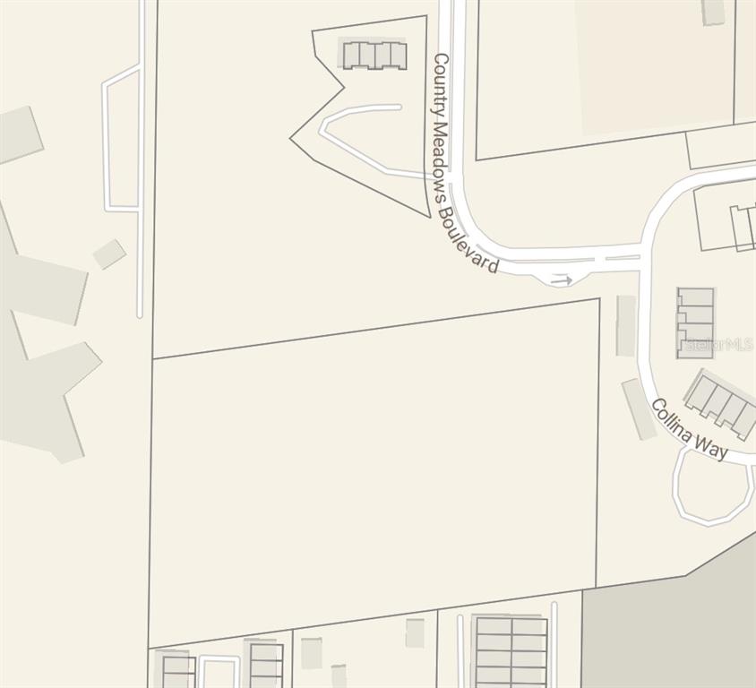 This is a map showing a plot of land near Country Meadows Boulevard and Collina Way — 4187 COUNTRY MEADOWS BOULEVARD, PUNTA GORDA, FL