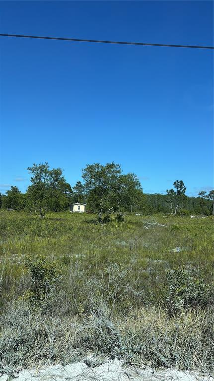 A small, light-colored house sits in the distance on a large, grassy, undeveloped lot — HARRIS ROAD, ST CLOUD, FL