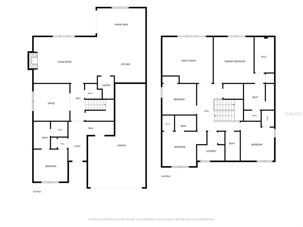 This is a floor plan showing the layout of a two-story residential home — 13932 DESTIN BEACH LANE, ORLANDO, FL