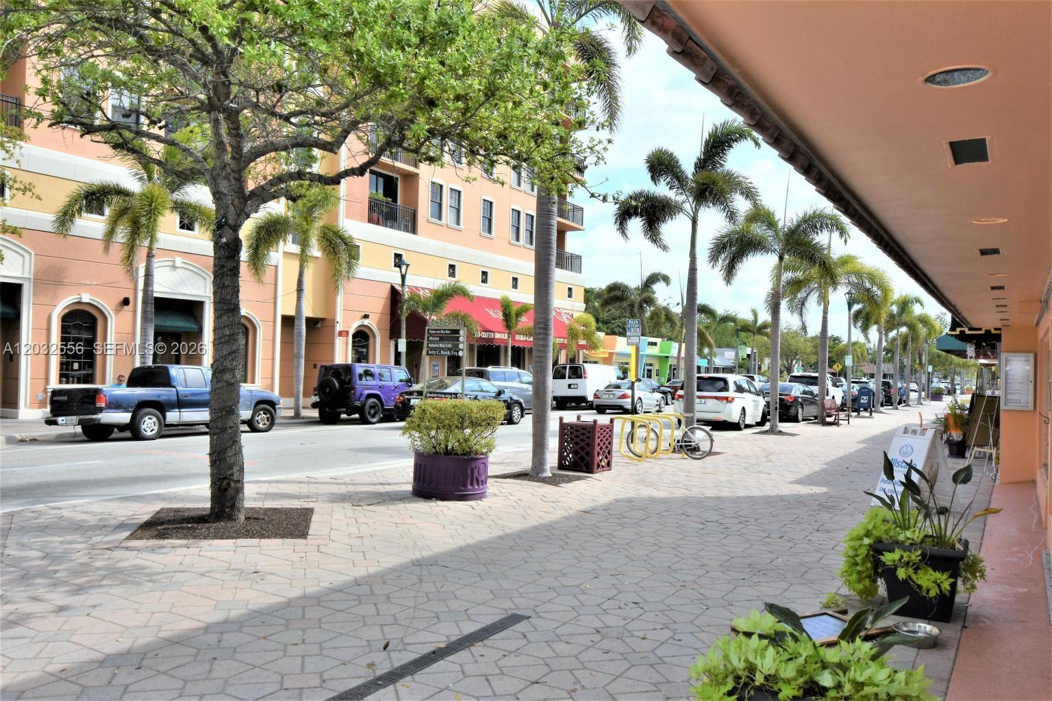 A street-level view shows a paved sidewalk lined with palm trees and parked cars — 1008 N 18  AVENUE, Lake Worth FL 33460, LAKE WORTH, FL