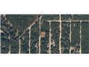 This aerial view shows a wooded lot with a house and several cleared property lines — 622 Kennedy Avenue, FL 32148, FL