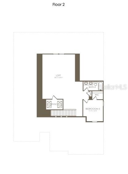 This is a floor plan for a single-story home with three bedrooms and a garage — 15363 WILLOW RIDGE DRIVE, MONTVERDE, FL