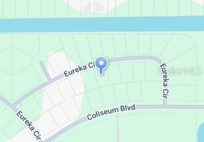 This is a map showing the location of a property on Eureka Circle — 13153 EUREKA CIRCLE, PORT CHARLOTTE, FL