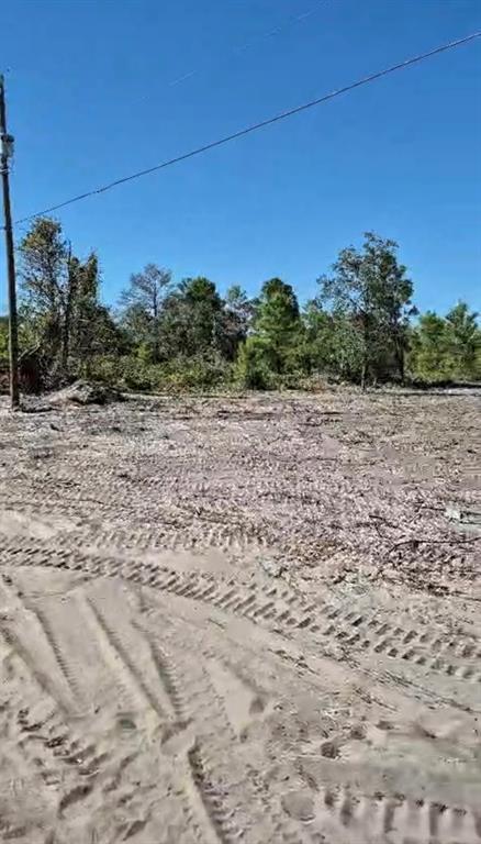 A cleared, sandy lot with tire tracks leads toward a line of trees under blue skies — 0 S JACKSON STREET, LAKE WALES, FL
