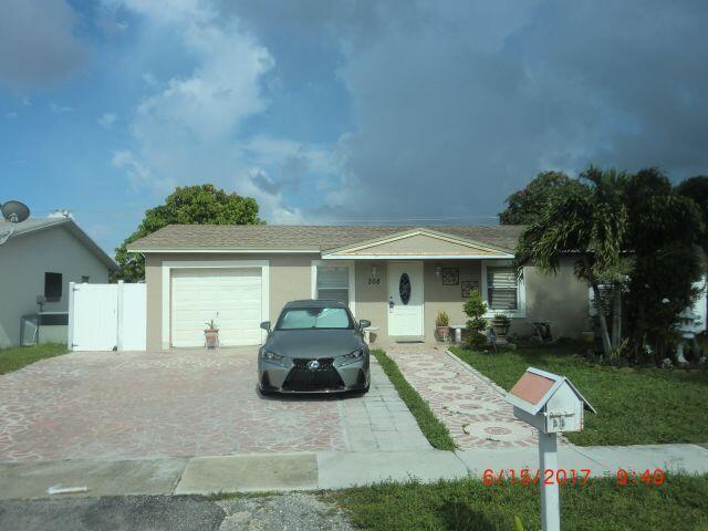 308 SW 80th Terrace, North Lauderdale FL 33068