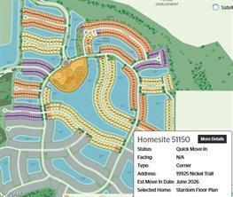 This is a site map showing the layout of a residential community with various lots — 19925 Nickel Trail, Punta Gorda FL 33982, PUNTA GORDA, FL