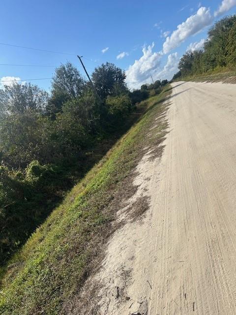 A dirt road runs alongside a grassy embankment and a line of trees — 14938 NW 254th Street, Okeechobee FL 34972, OKEECHOBEE, FL
